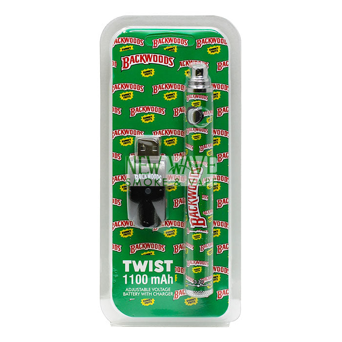 510 Green Backwoods Twist 1100 Mah Battery | New Wave Vapes New Wave Smoke 510 Green Backwoods Twist 1100 Mah Battery | New Wave Vapes New Wave Smoke