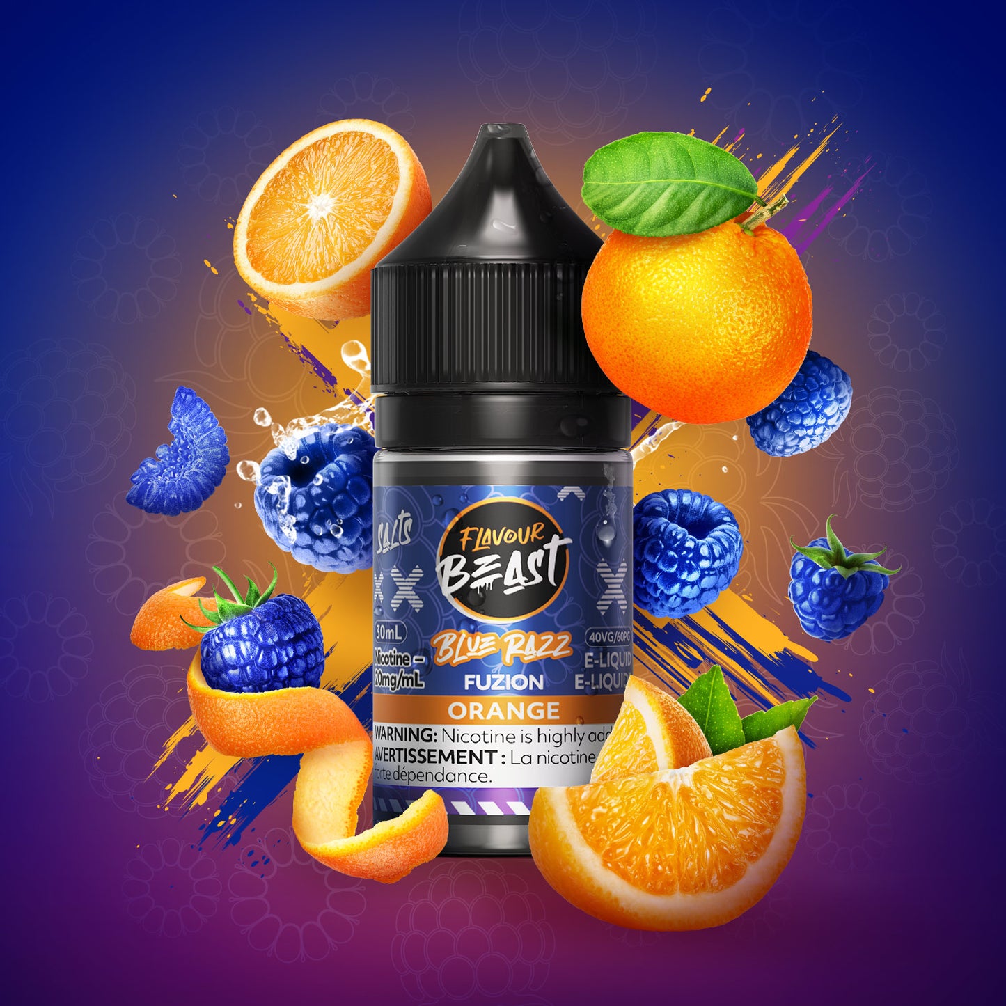 FLAVOUR BEAST BLUE RAZZ FUZION SERIES