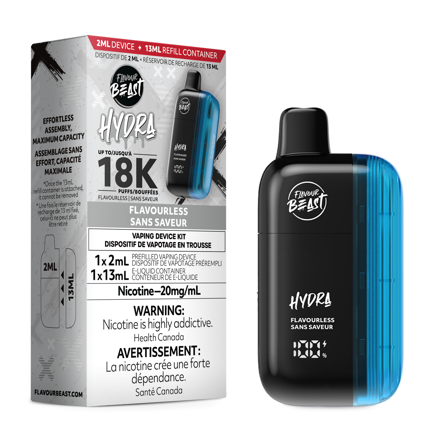 FLAVOUR BEAST HYDRO 18 K PUFF