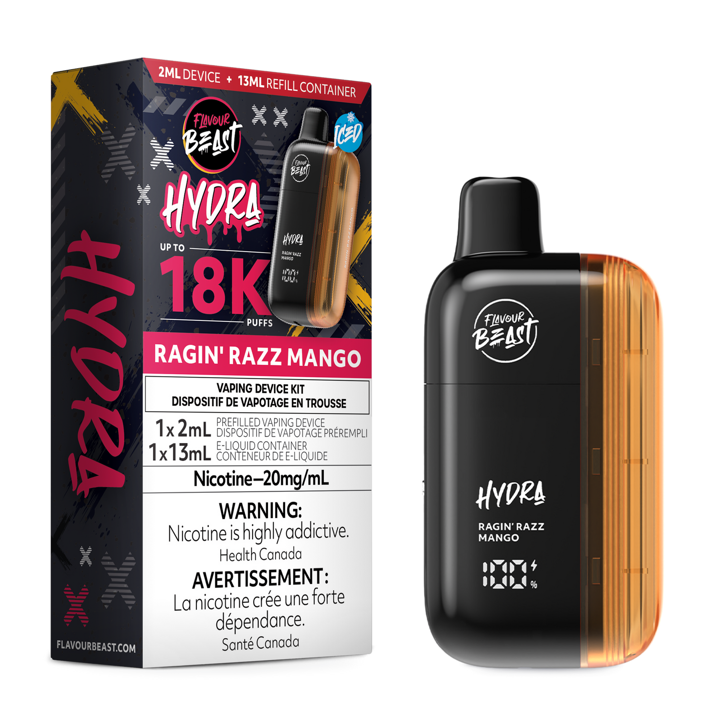 FLAVOUR BEAST HYDRO 18 K PUFF