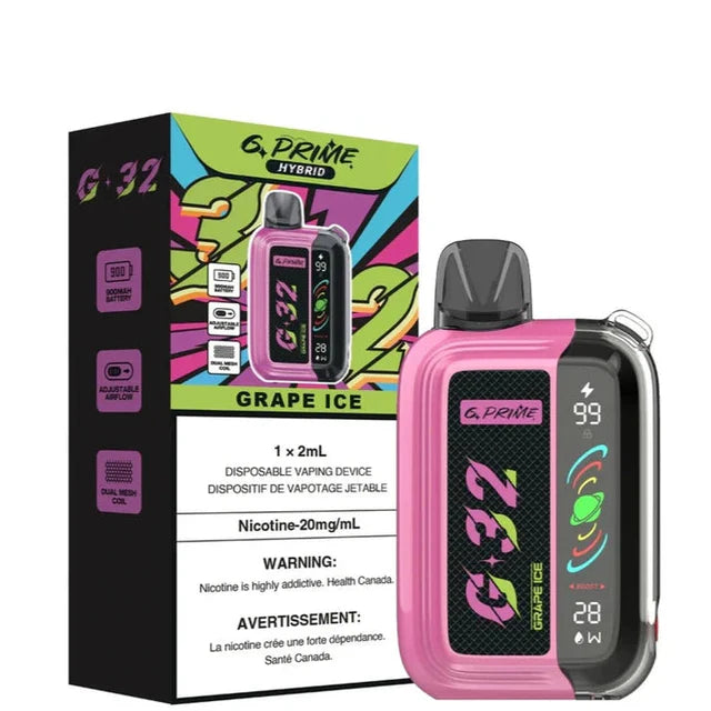 G-32 PRIME ABT  DISPOABLE VAPE HIT INTENSE