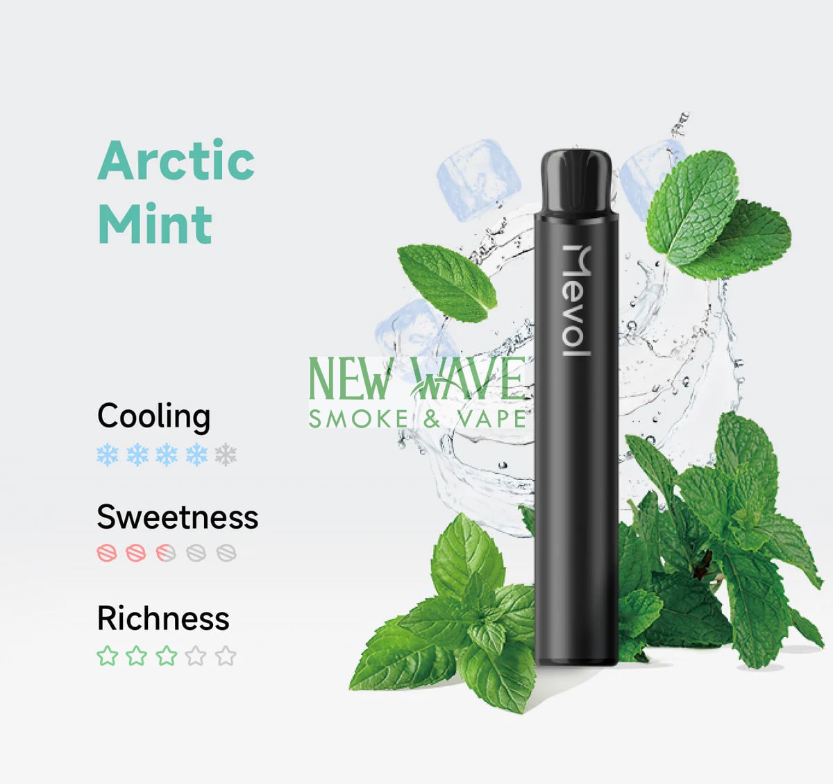 Mevol Bar 1200 Puff 20 Mg