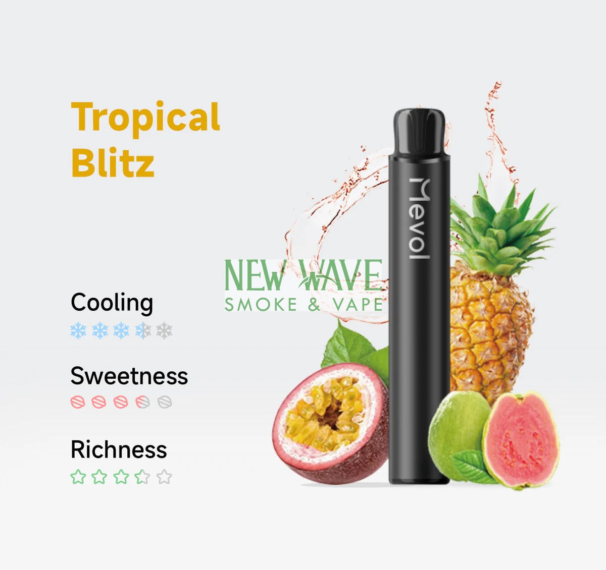 Mevol Bar 1200 Puff 20 Mg