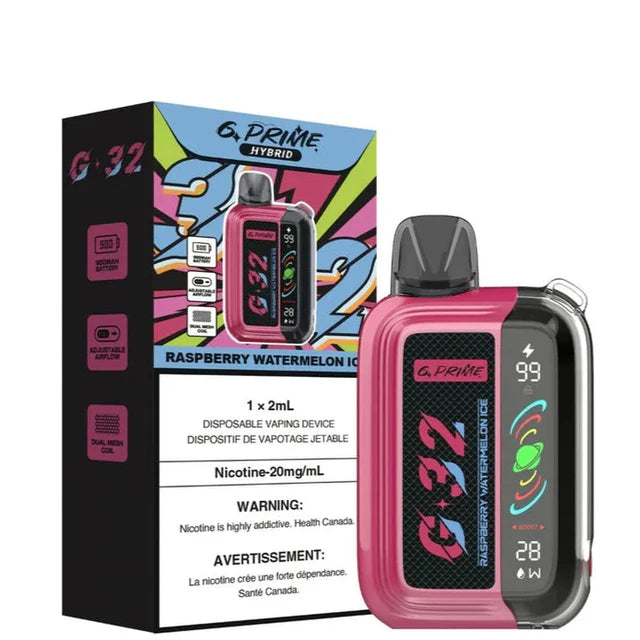 G-32 PRIME ABT  DISPOABLE VAPE HIT INTENSE