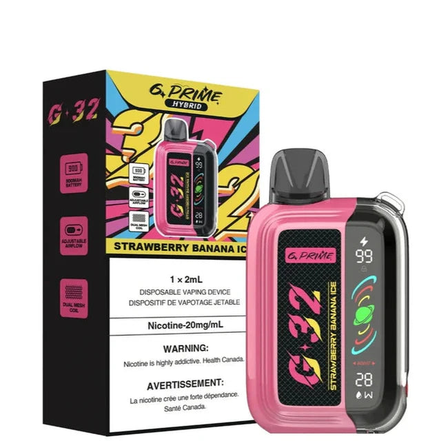 G-32 PRIME ABT  DISPOABLE VAPE HIT INTENSE