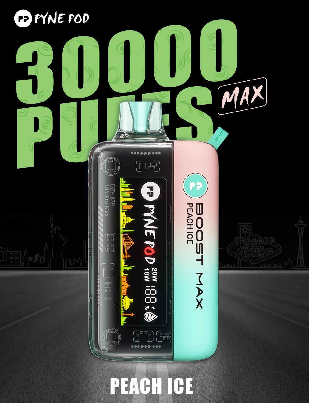 PYNE POD BOOST MAX 30000