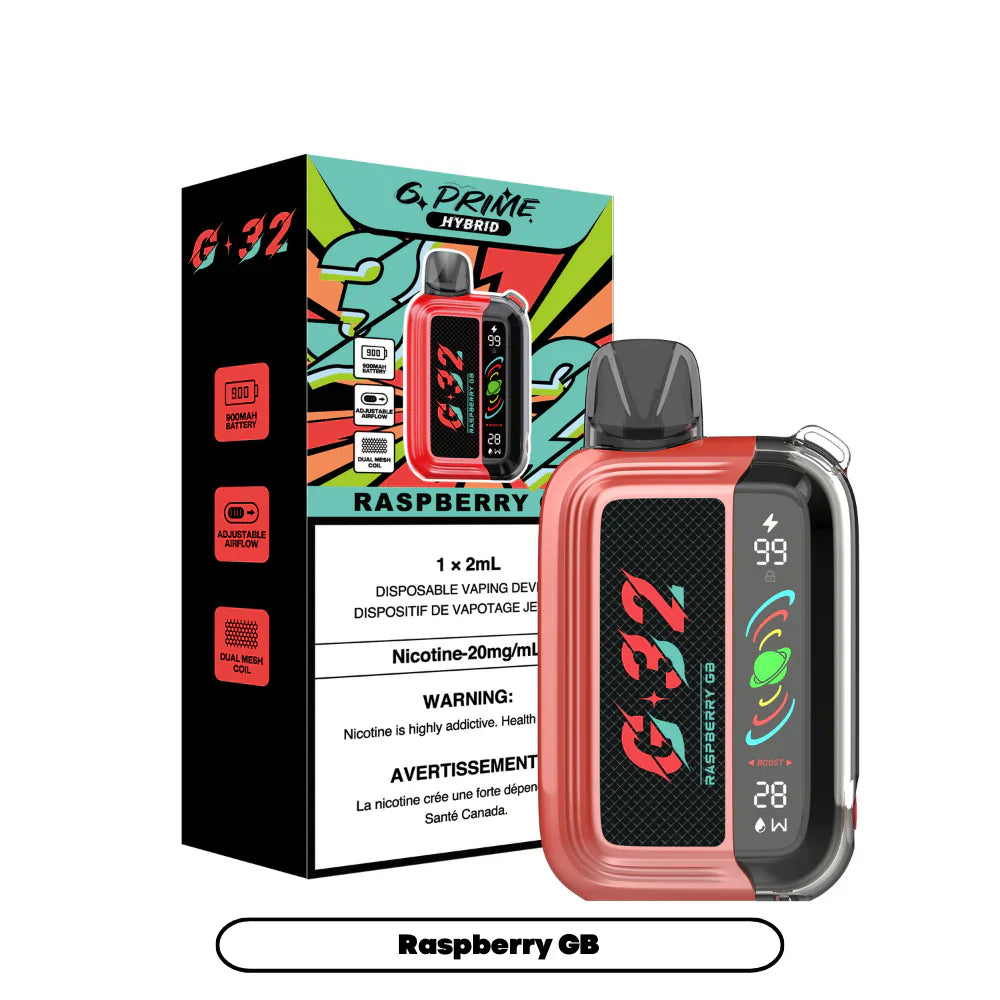 G-32 PRIME ABT  DISPOABLE VAPE HIT INTENSE
