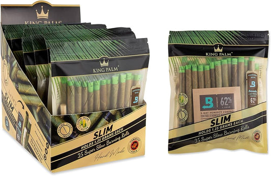 King Palm SLIM 25 in a pack