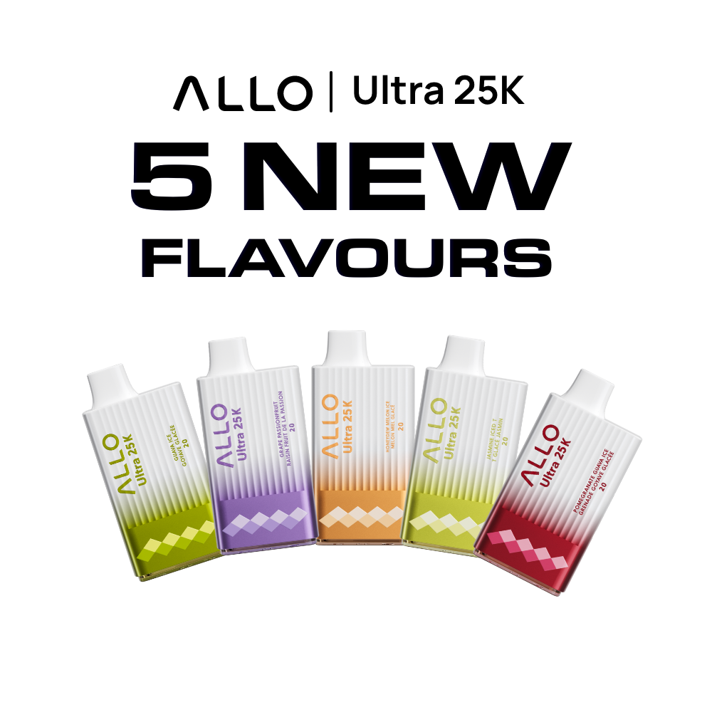 ALLO 25 K PUFF NEW FLAVOURS