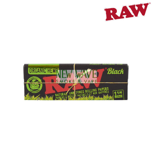 Raw Black Organic 1¼ Size