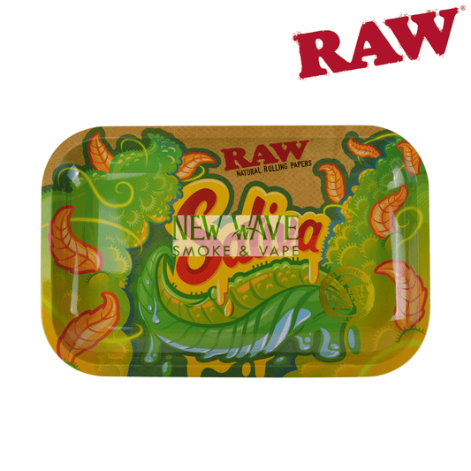 Raw Sativa Rolling Tray