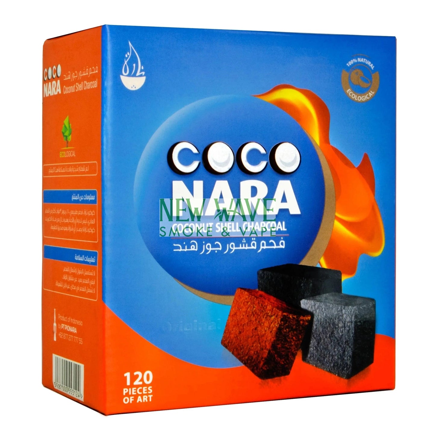 Coco Nara Coconut Shell Charcoal 120 Pieces