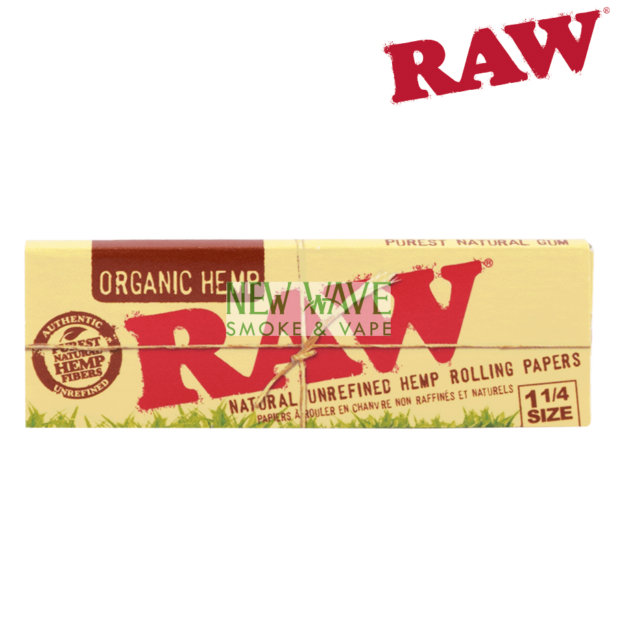 Raw 1¼ Size Organic Hemp