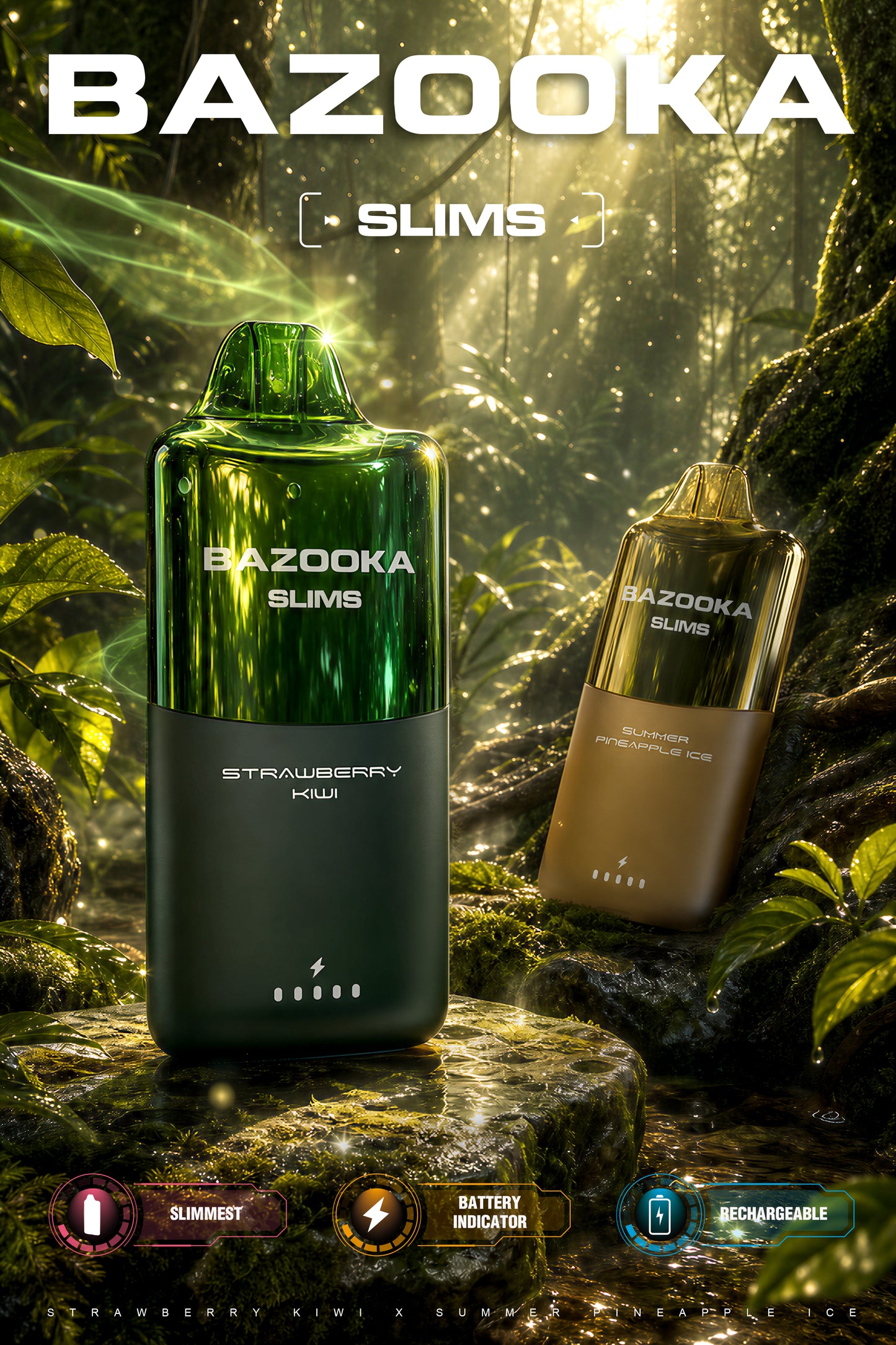 BAZOOKA SLIM BOLD 8 K PUFF