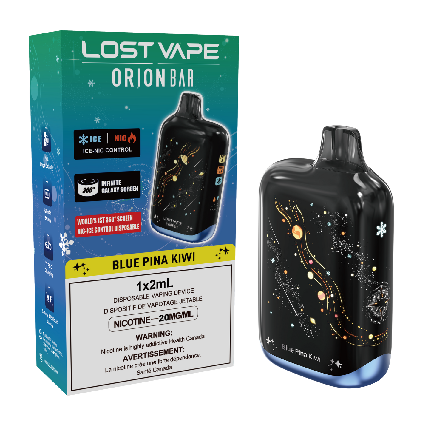 LOST VAPE ORION BAR GALAXY 50 K PUFF