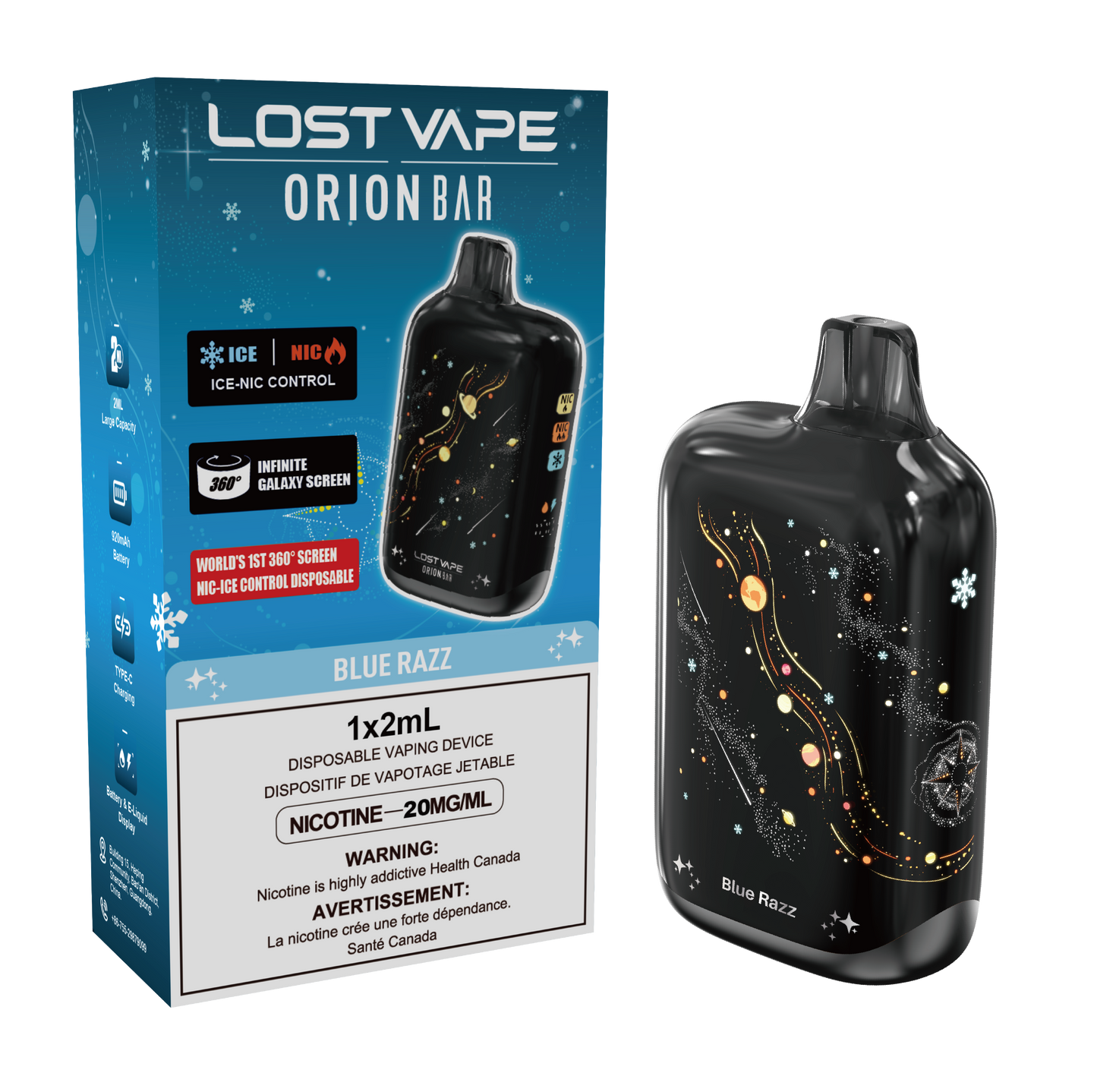 LOST VAPE ORION BAR GALAXY 50 K PUFF