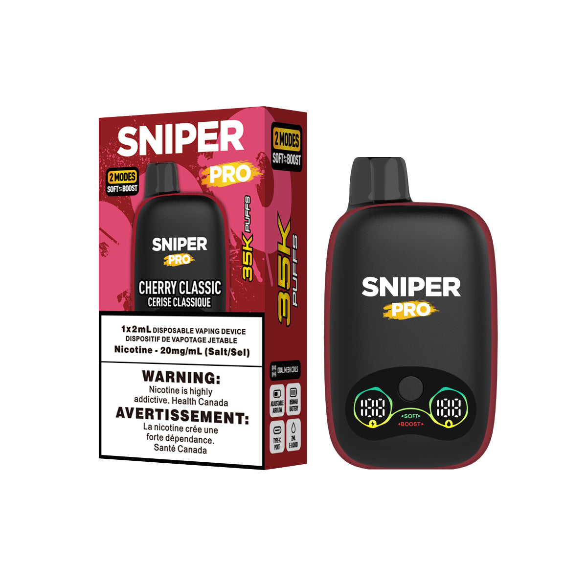Sniper Pro 2.0 35 k Puff Bold Intense