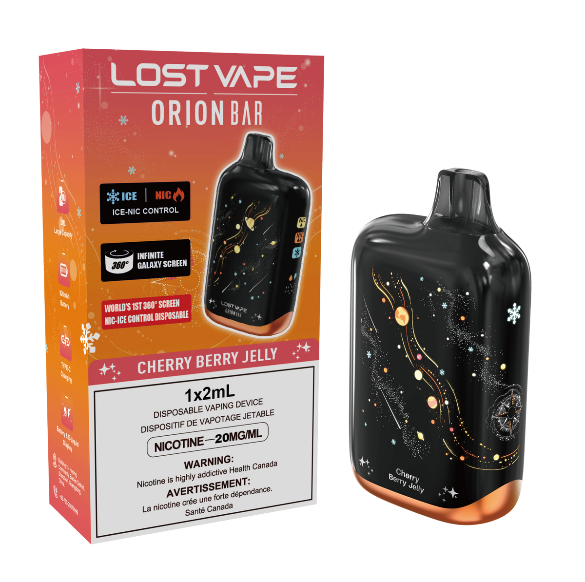 LOST VAPE ORION BAR GALAXY 50 K PUFF
