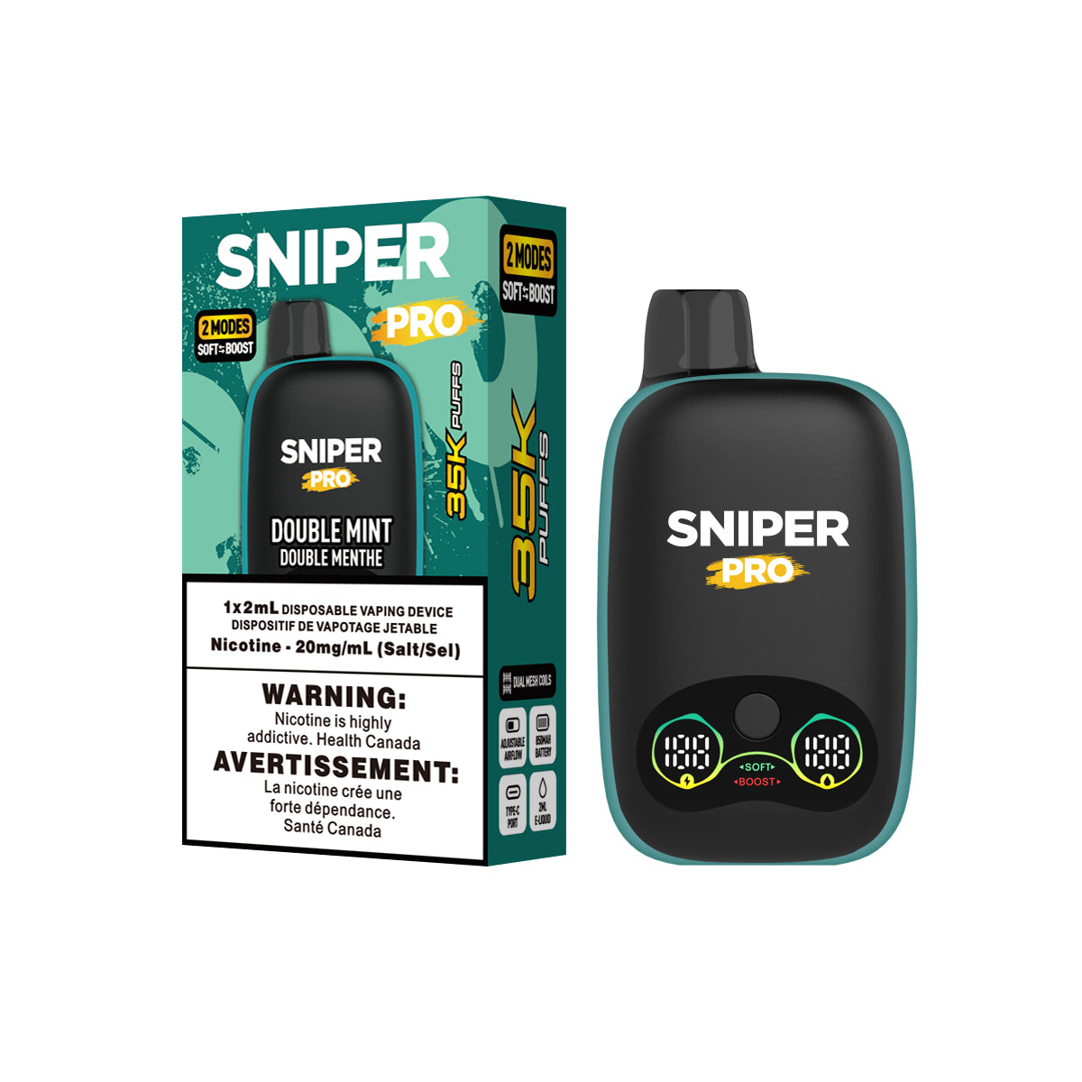 Sniper Pro 2.0 35 k Puff Bold Intense