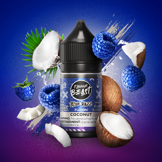 FLAVOUR BEAST BLUE RAZZ FUZION SERIES