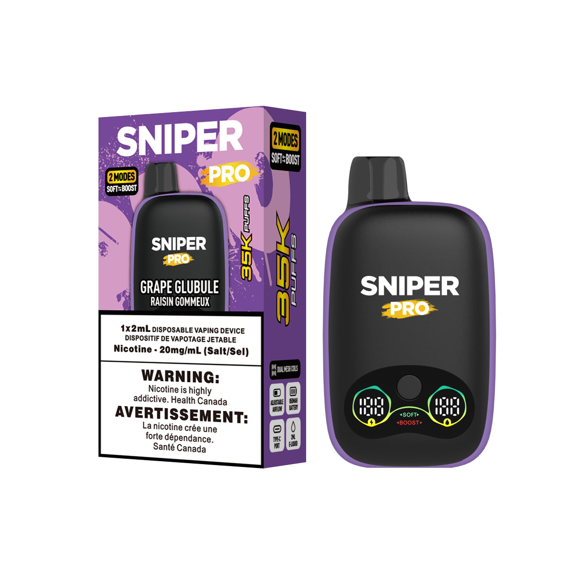 Sniper Pro 2.0 35 k Puff Bold Intense