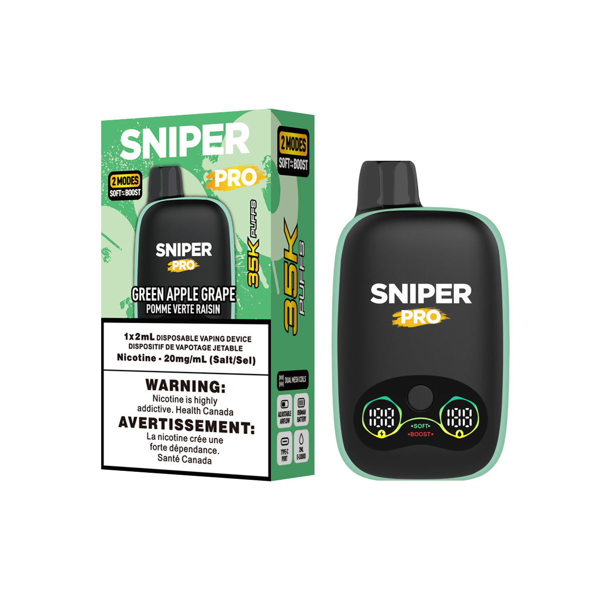 Sniper Pro 2.0 35 k Puff Bold Intense