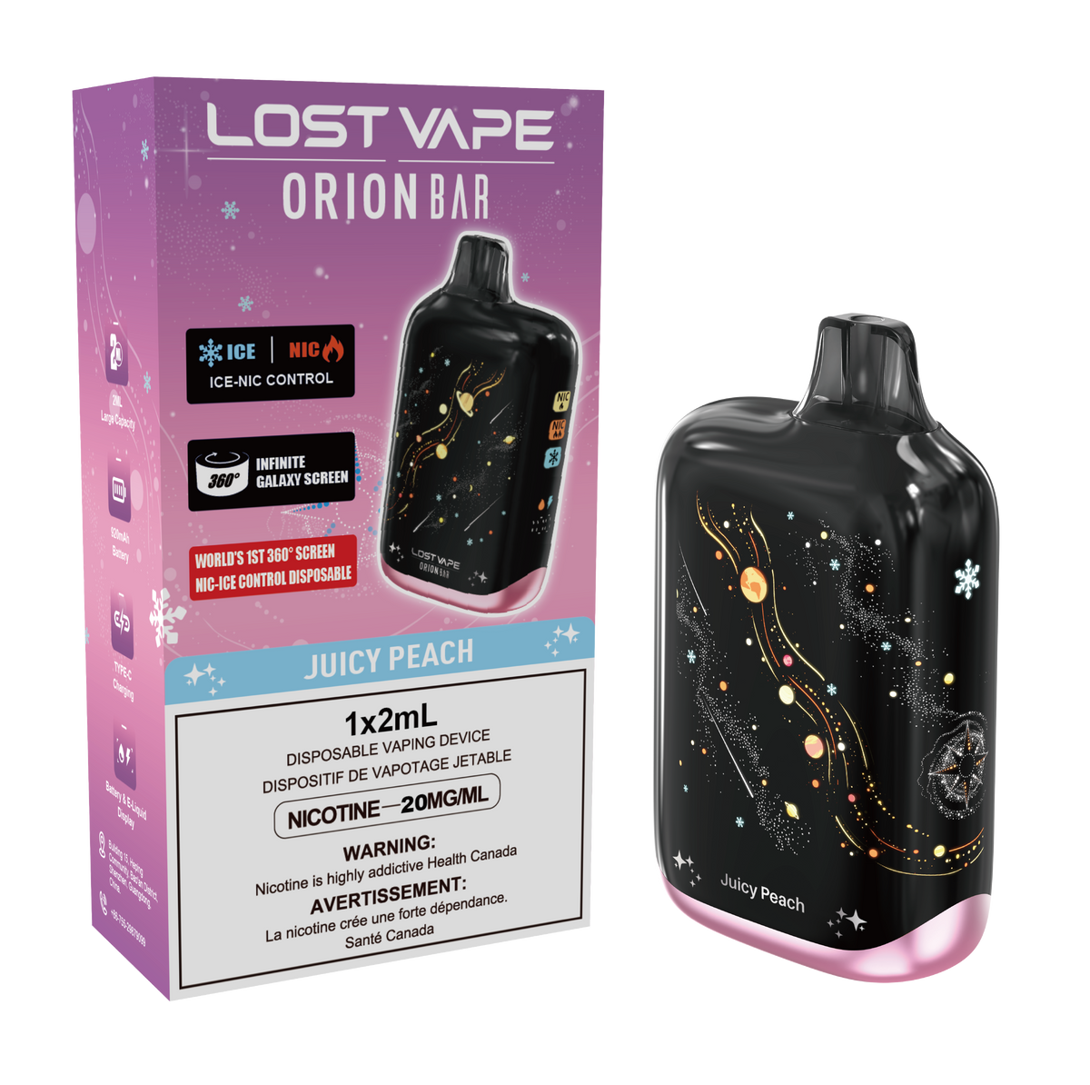LOST VAPE ORION BAR GALAXY 50 K PUFF