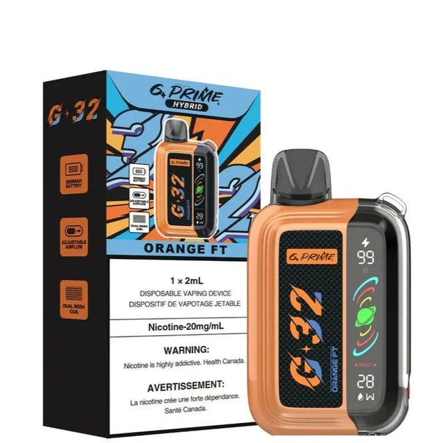 G-32 PRIME DISPOABLE VAPE HIT INTENSE