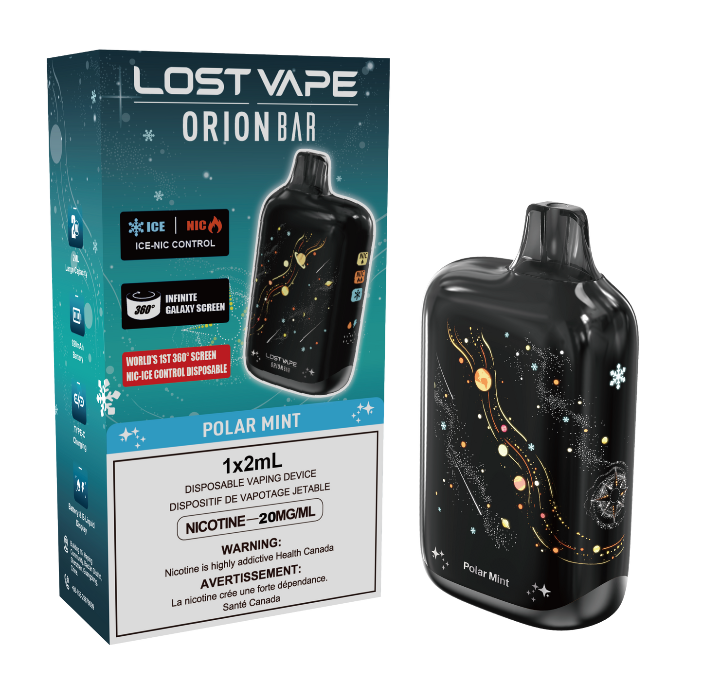 LOST VAPE ORION BAR GALAXY 50 K PUFF