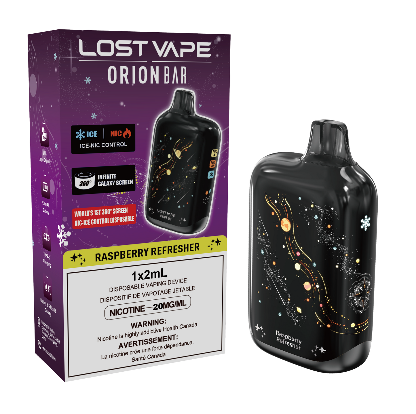 LOST VAPE ORION BAR GALAXY 50 K PUFF