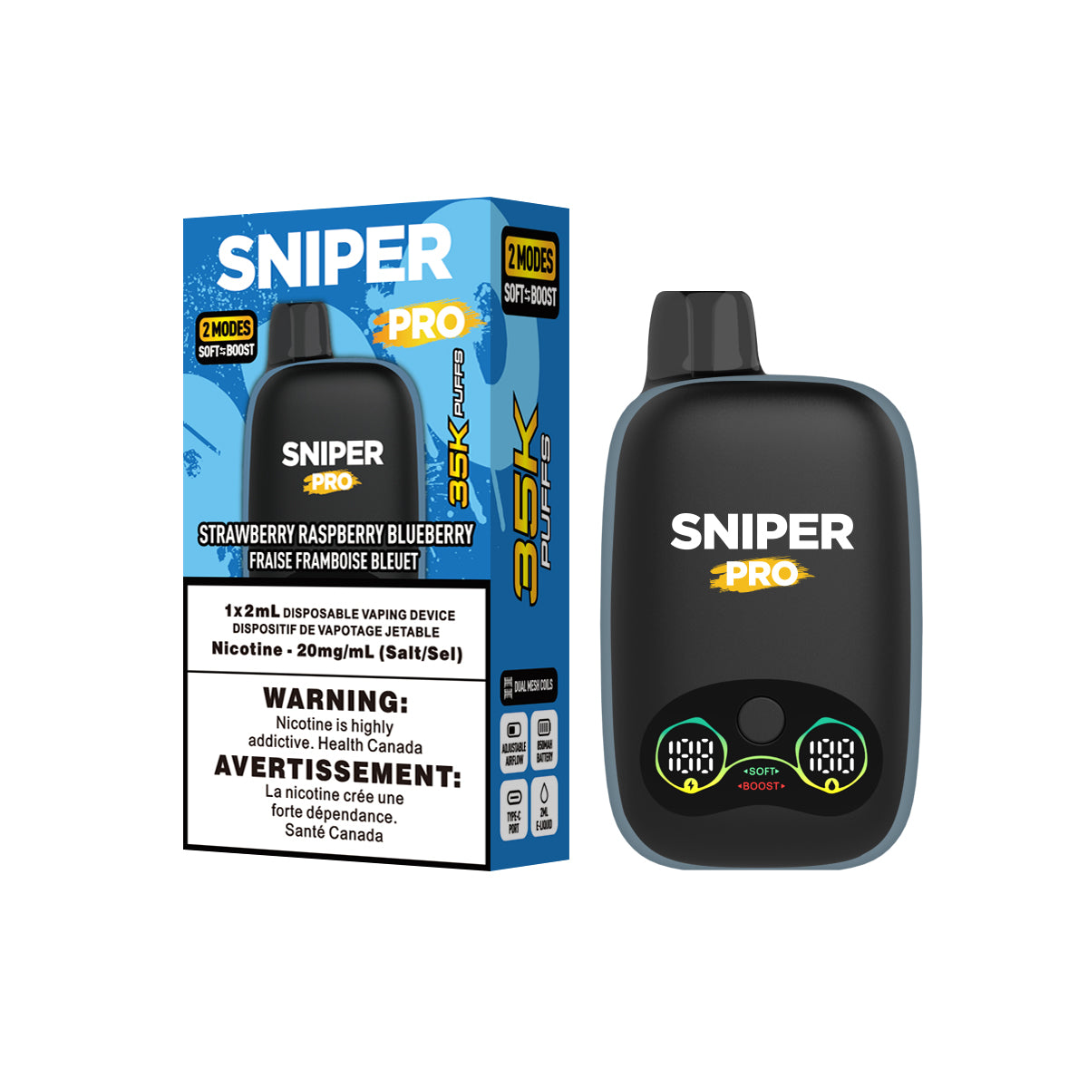 Sniper Pro 2.0 35 k Puff Bold Intense