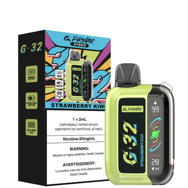 G-32 PRIME DISPOABLE VAPE HIT INTENSE