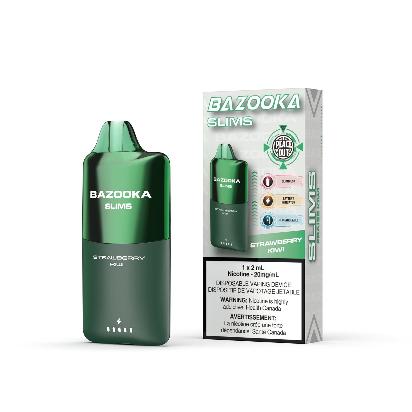 BAZOOKA SLIM BOLD 8 K PUFF