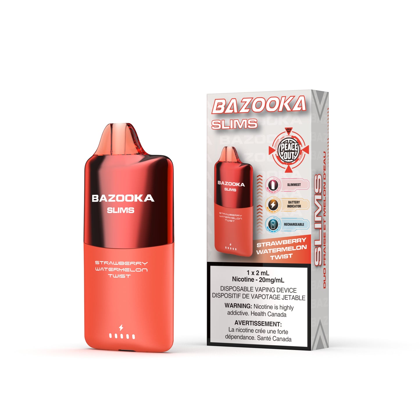 BAZOOKA SLIM BOLD 8 K PUFF