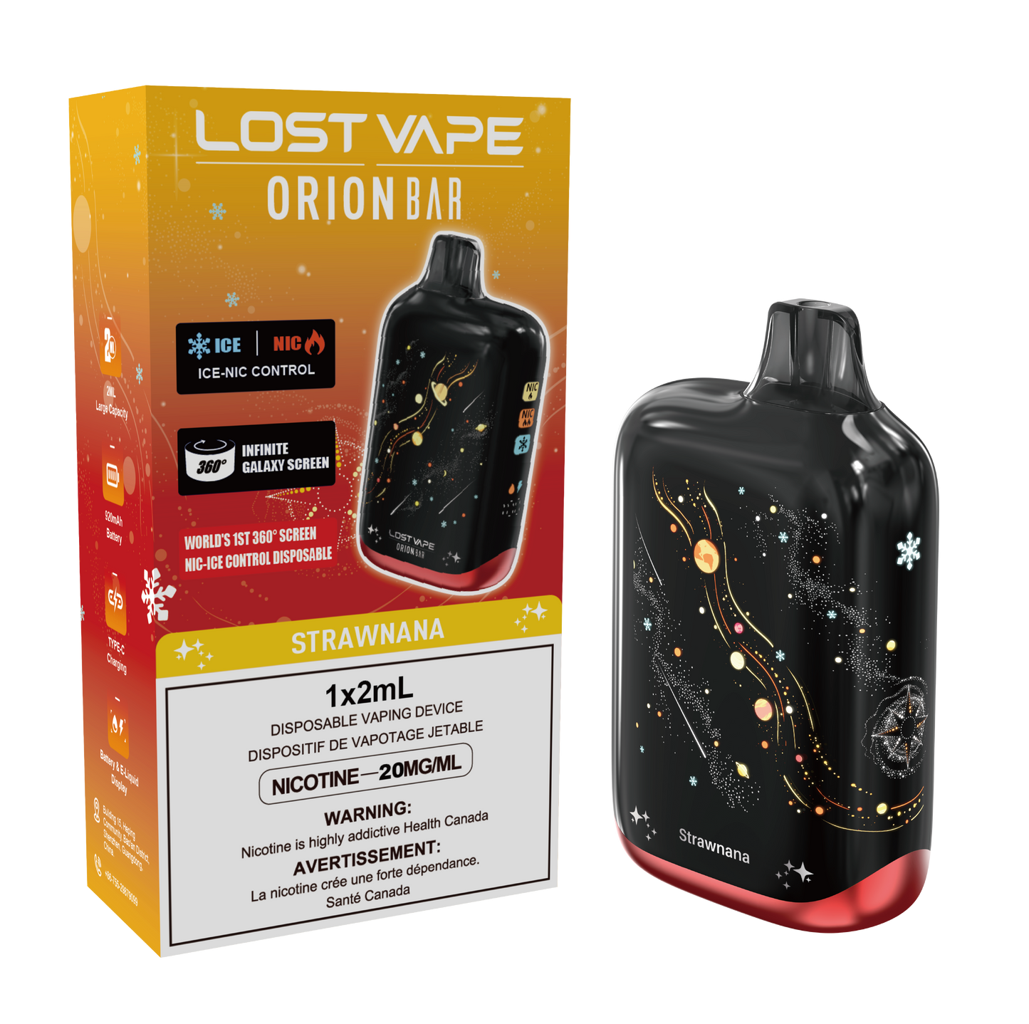 LOST VAPE ORION BAR GALAXY 50 K PUFF