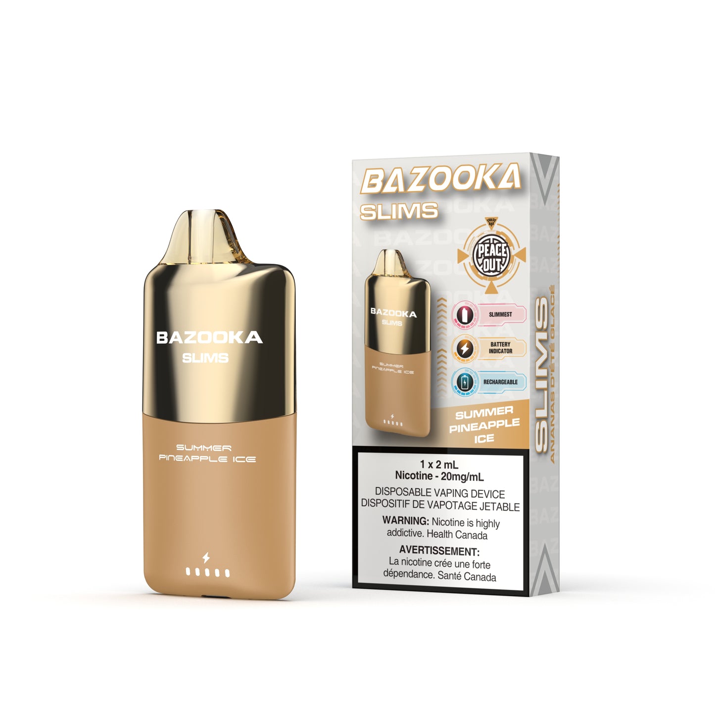 BAZOOKA SLIM BOLD 8 K PUFF