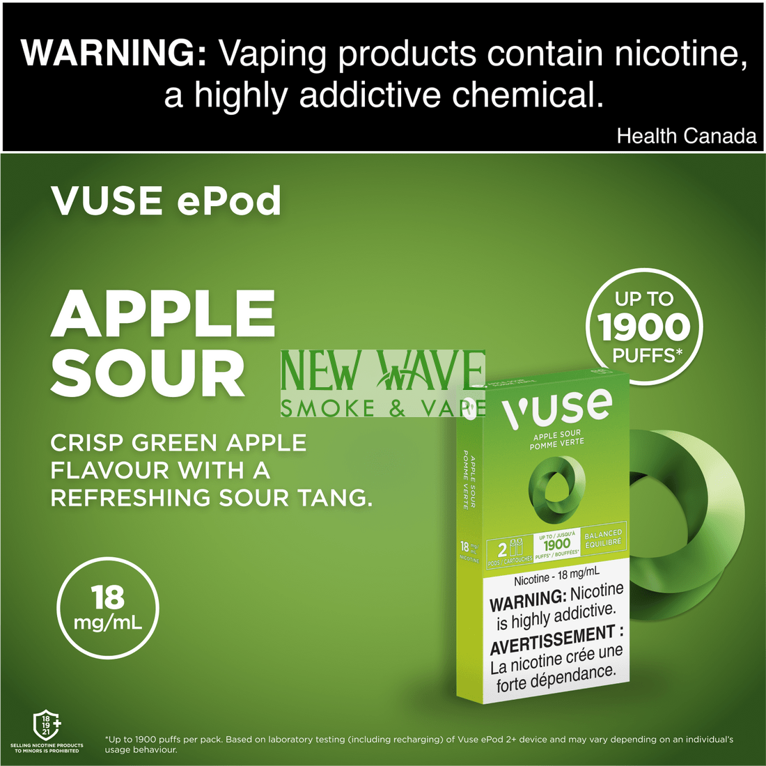 Vuse Epod (2x) , Vuse Banana Ice Epods, New Wave Vapes