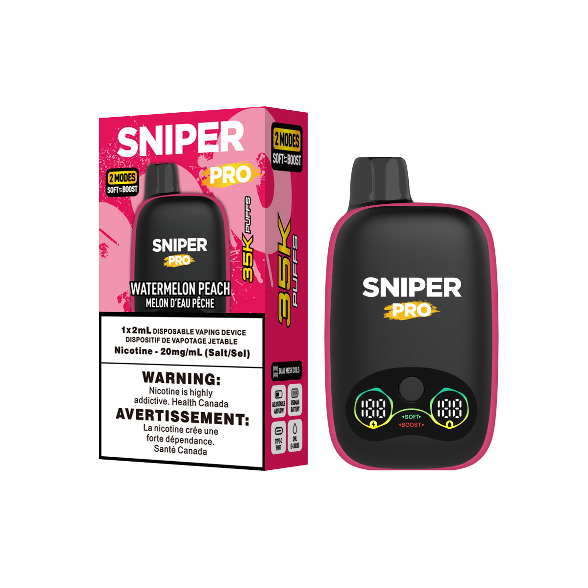 Sniper Pro 2.0 35 k Puff Bold Intense
