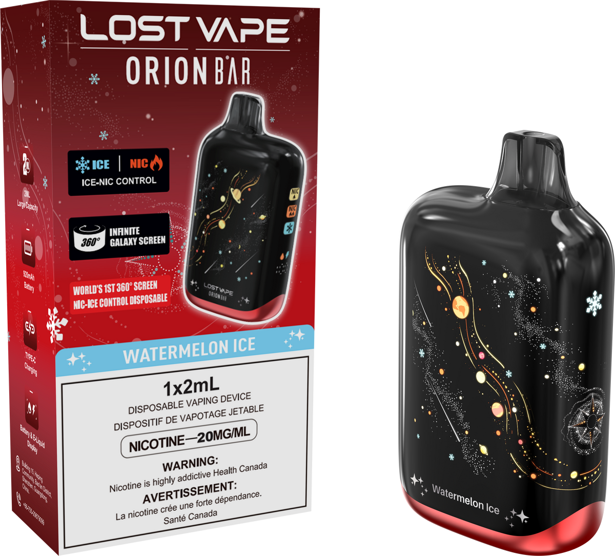 LOST VAPE ORION BAR GALAXY 50 K PUFF