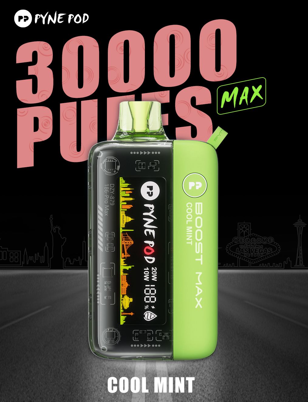 PYNE POD BOOST MAX 30000