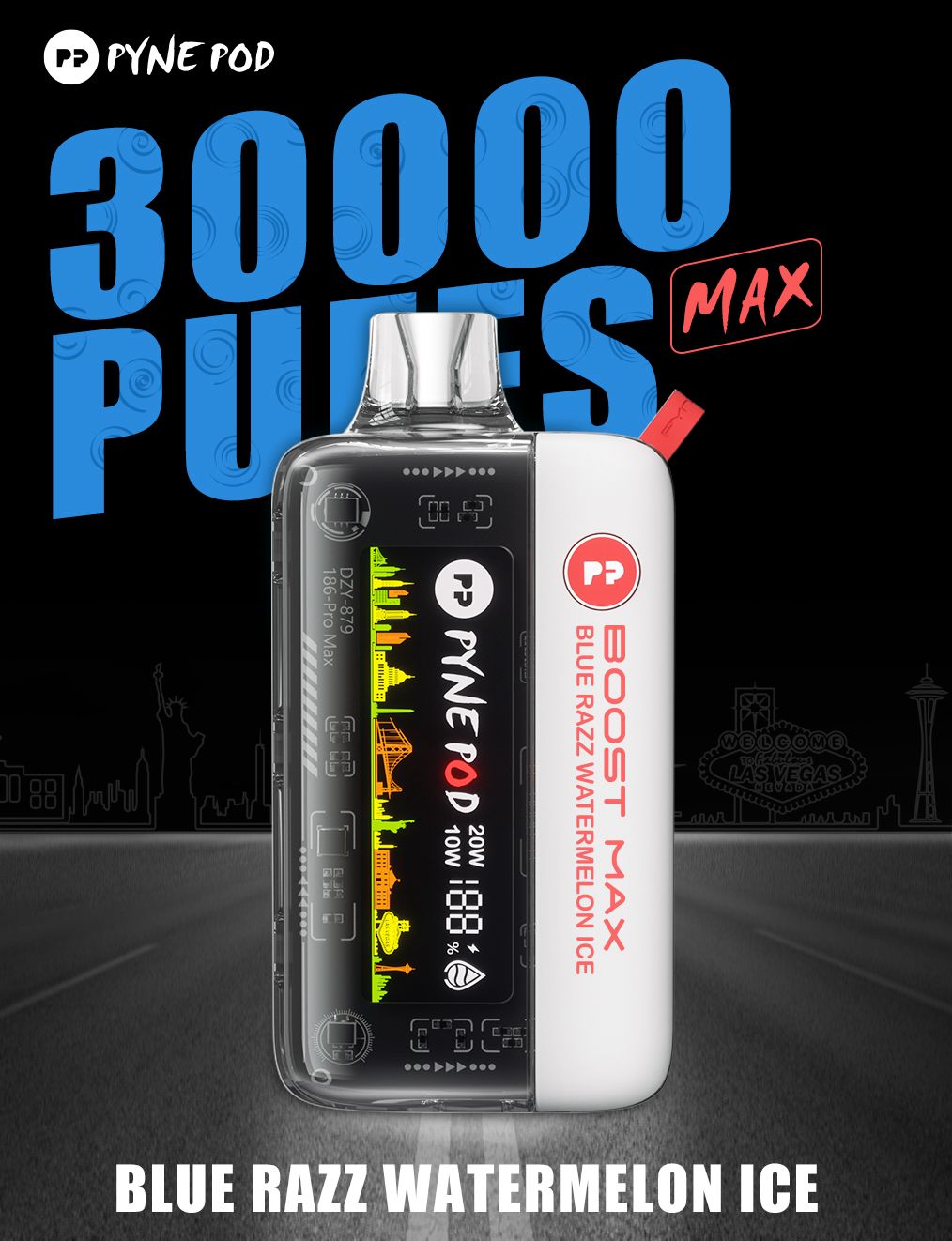PYNE POD BOOST MAX 30000