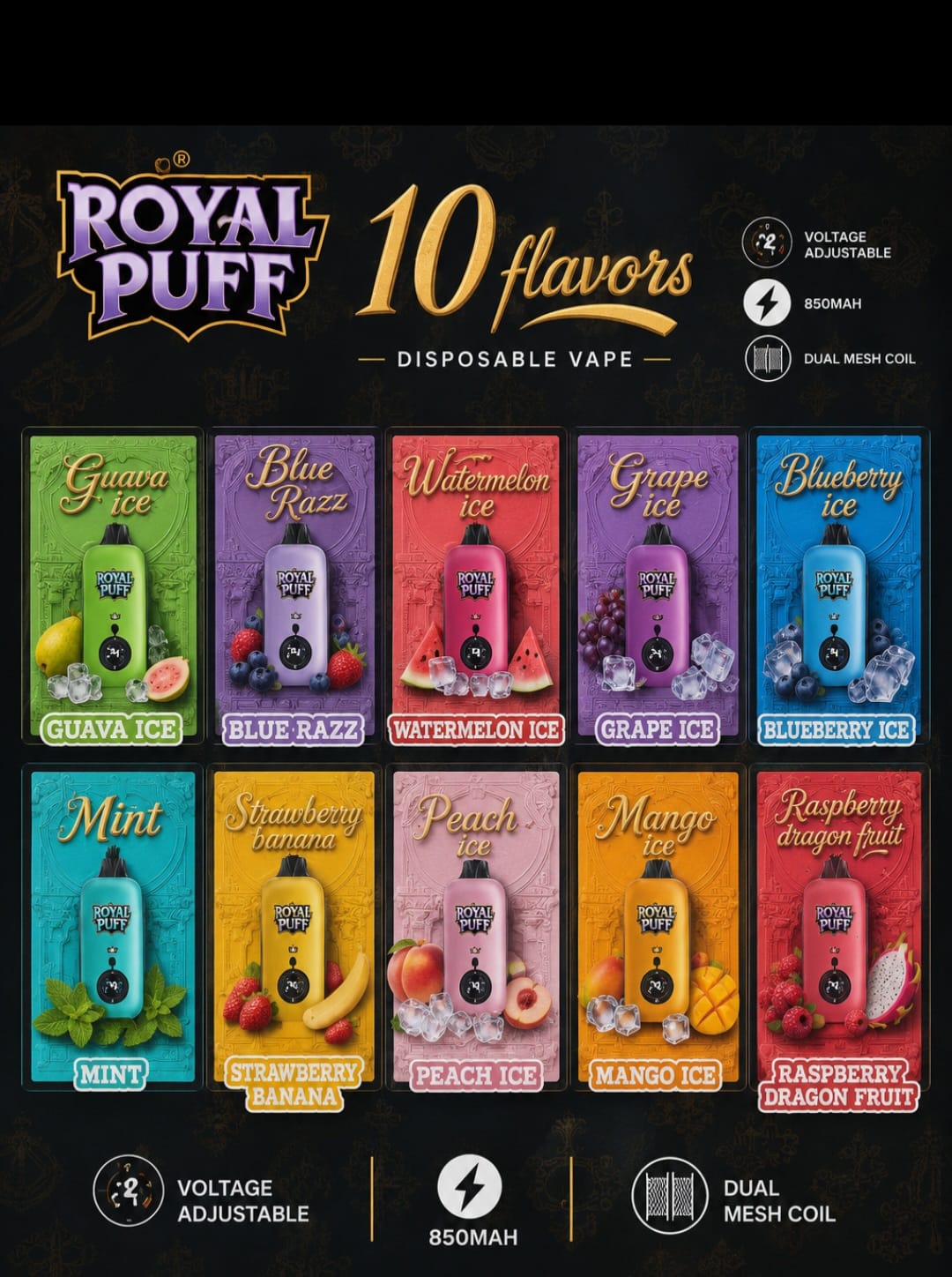 Royal Puff 50 K Puff