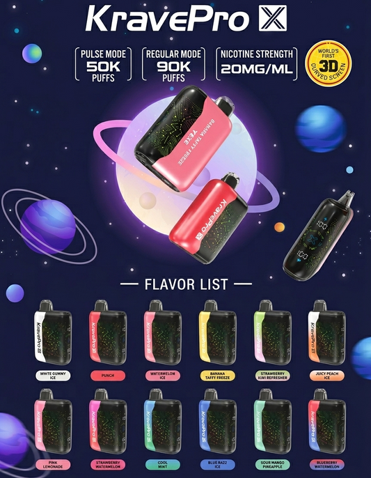 KRAVE PRO X 90 K PUFF HIT BOLD